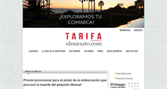 Desktop Screenshot of ciudaddetarifaalminuto.com