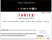 Tablet Screenshot of ciudaddetarifaalminuto.com